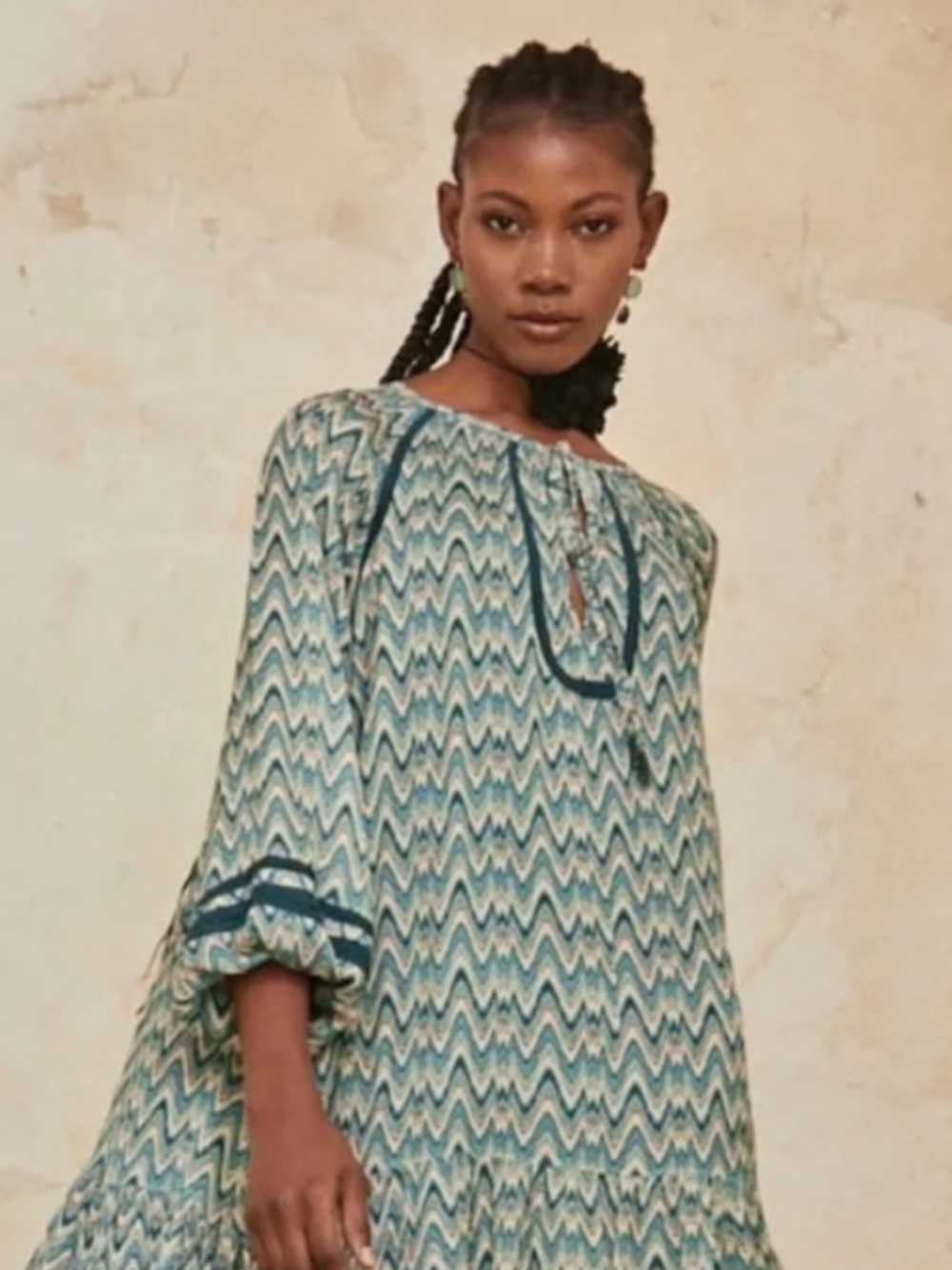 Hansu Pesant Dress by Nekane